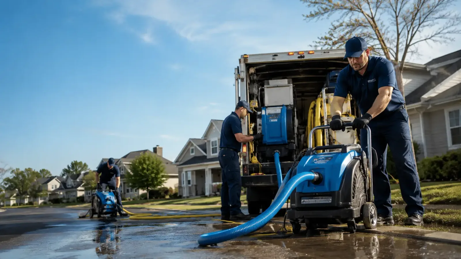Flood Damage Cleanup in South Heights, PA